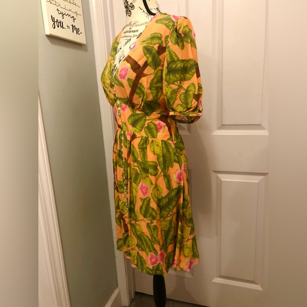 Farm Rio Guava Print Mini Dress - Picture 12 of 14